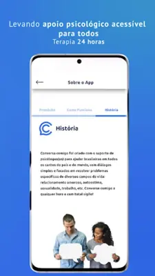 Conversa Comigo - Terapia 24h android App screenshot 0
